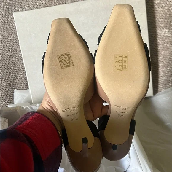 Jimmy Choo Lyrin 85 Ballet Pink - Picture 7 of 7